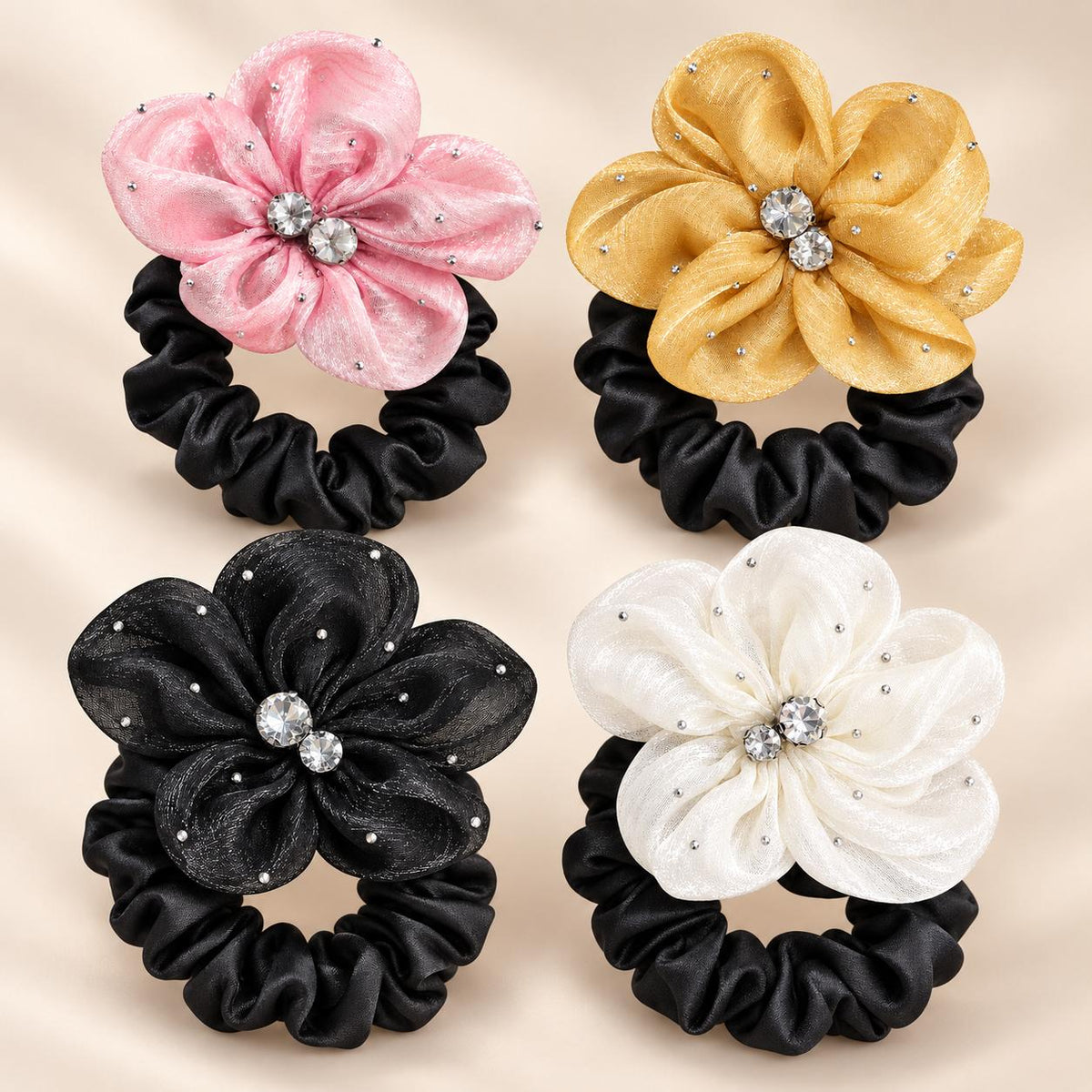 Elástico Floral Elegante