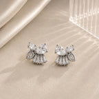Brincos de Formiga com Zircônias de Cortes Diferentes Elegância e Charme para Mulheres que Buscam Acessórios Delicados e Modernos