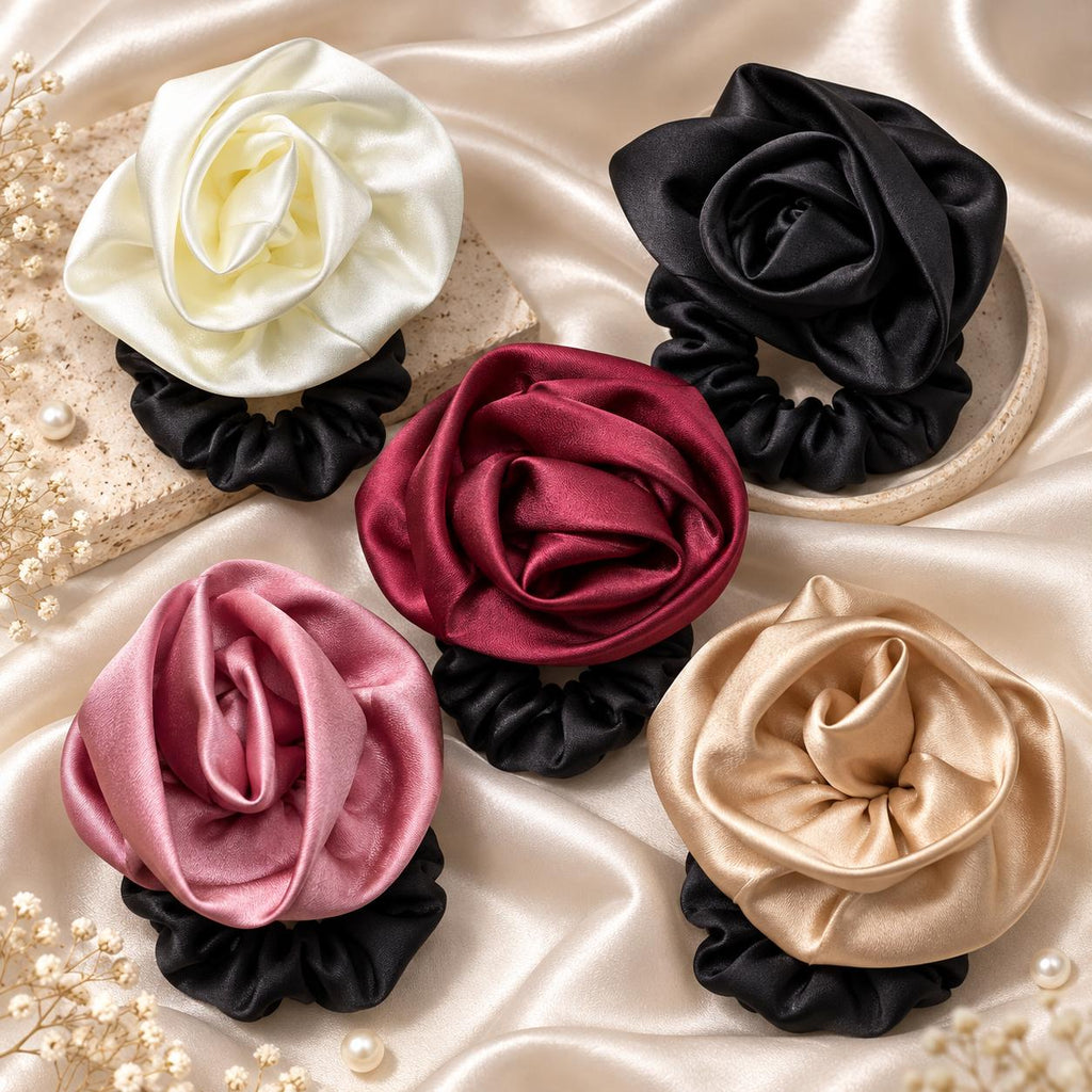 Scrunchie Rosa Elegance