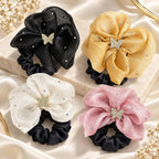 Scrunchie Laço Butterfly Charm