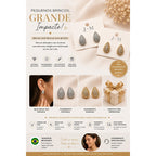 Harmonia Que Brilha Brinco Gota em Zircônia Luxo Acessório de Luxo com Brilho e Elegância para Qualquer Ocasião